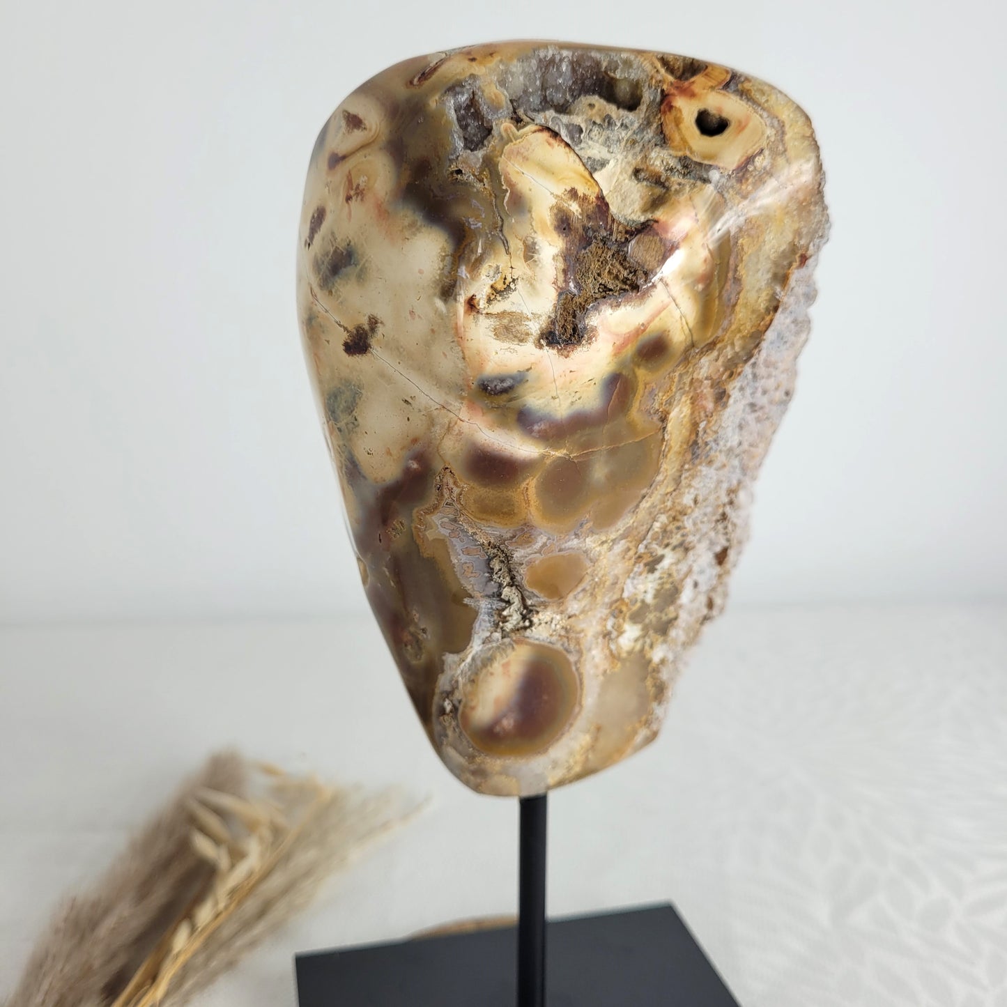 Druzy Achat Rohstein