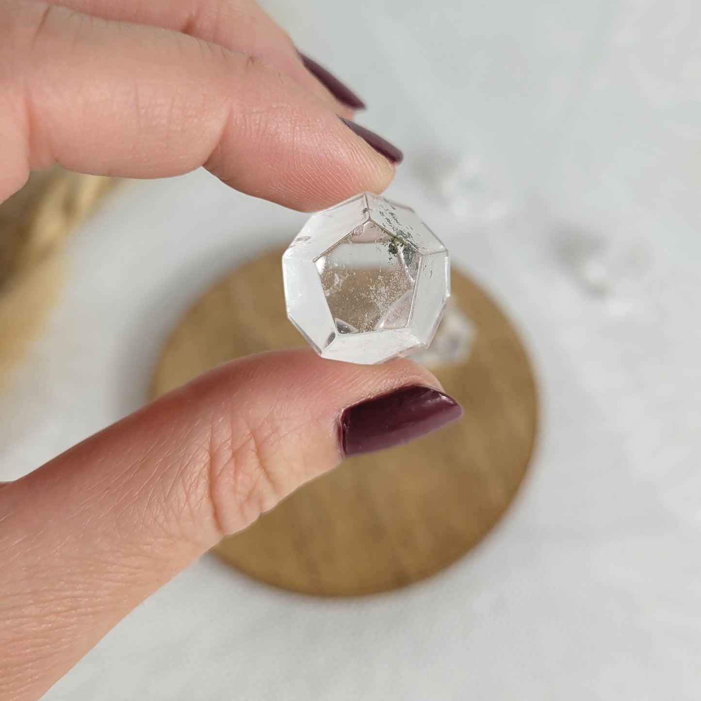 Bergkristall Platonischer Körper Dodekaeder