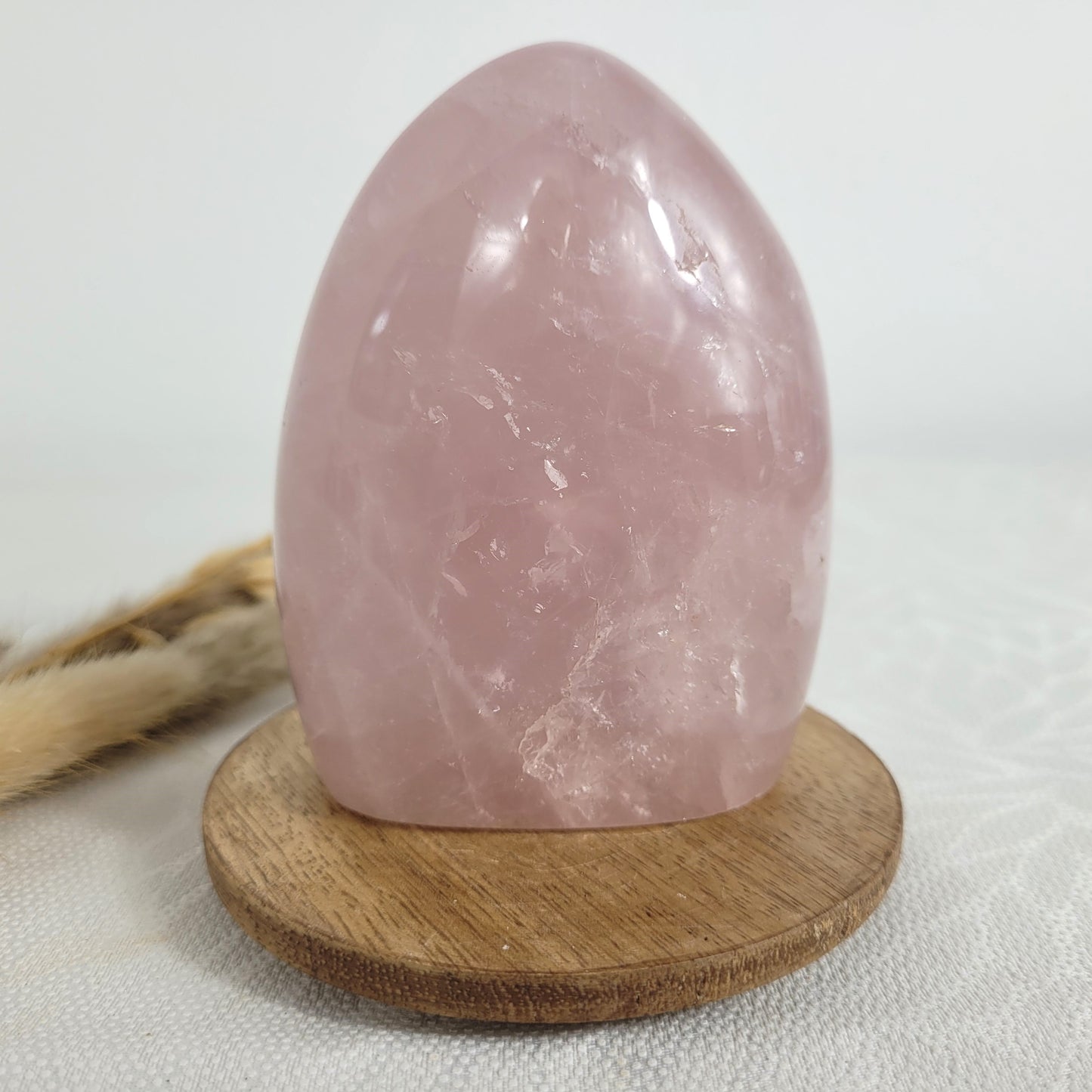 Rosenquarz Freiform