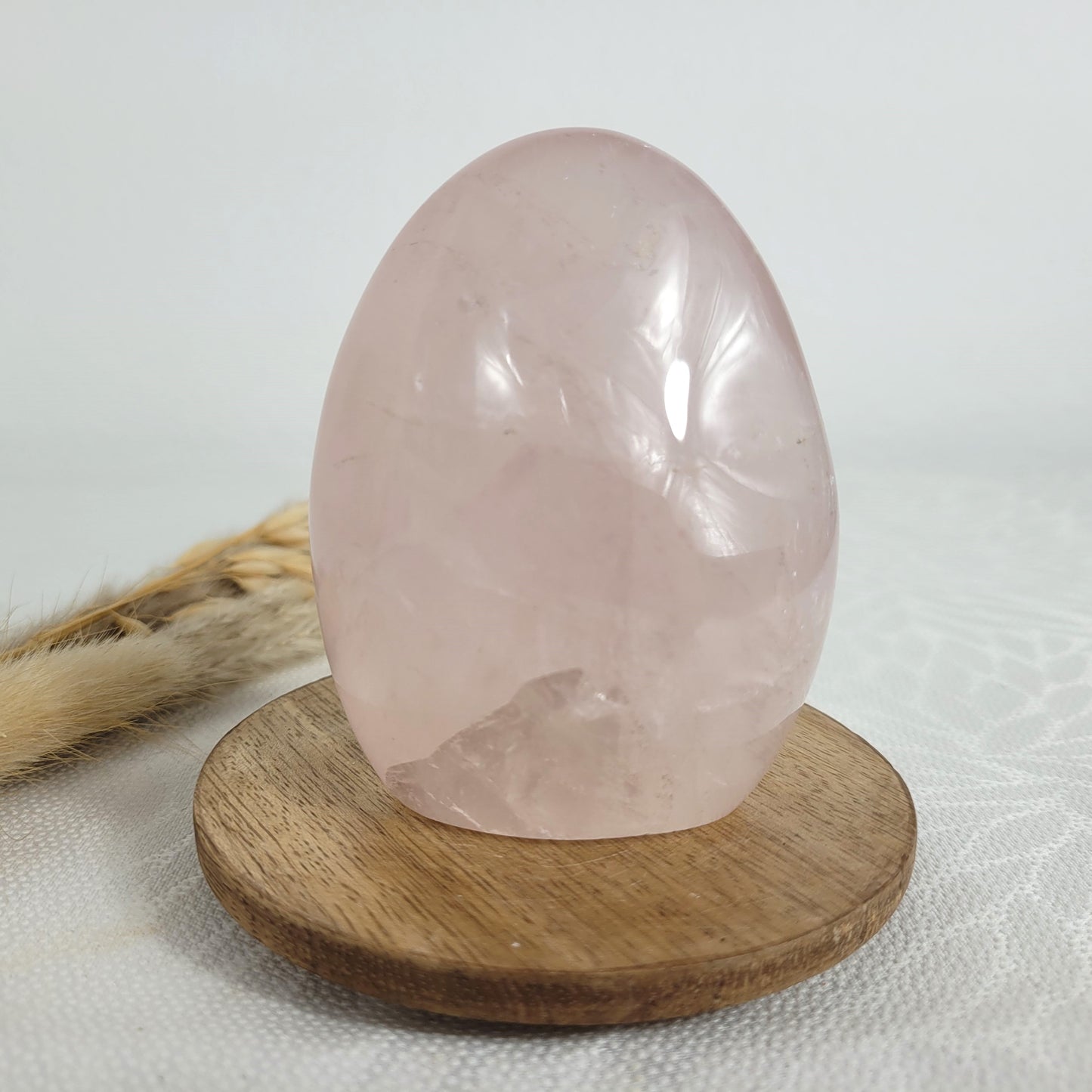 Rosenquarz Freiform