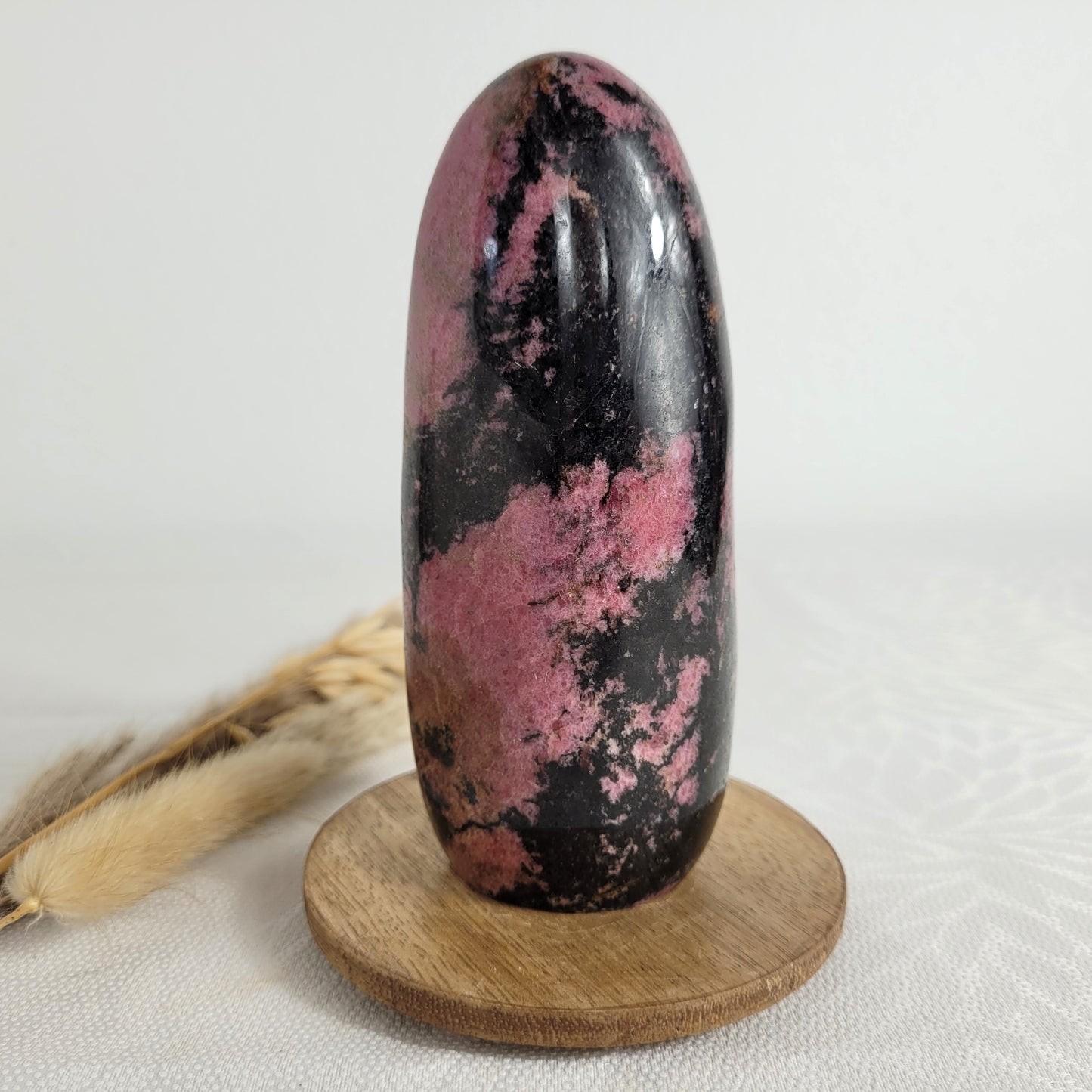 Rhodonit Freiform 14 x 5,8cm