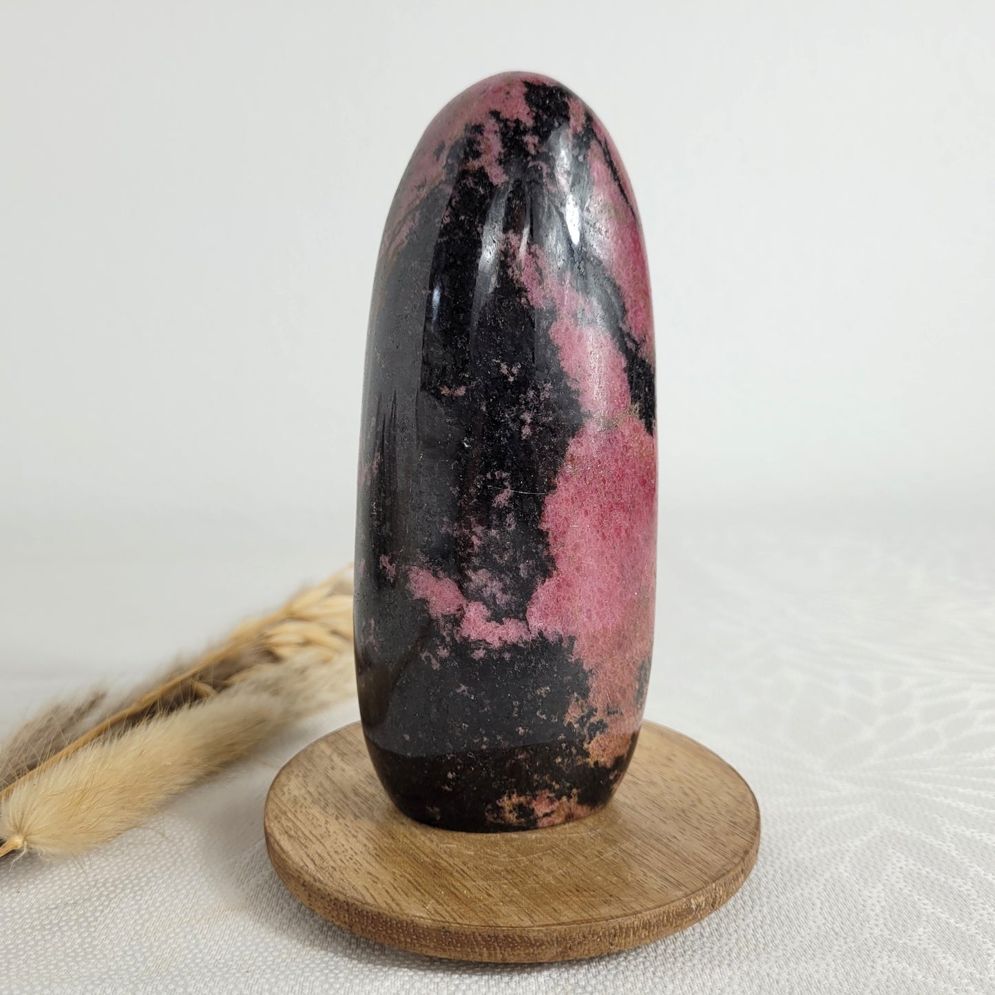 Rhodonit Freiform 14 x 5,8cm