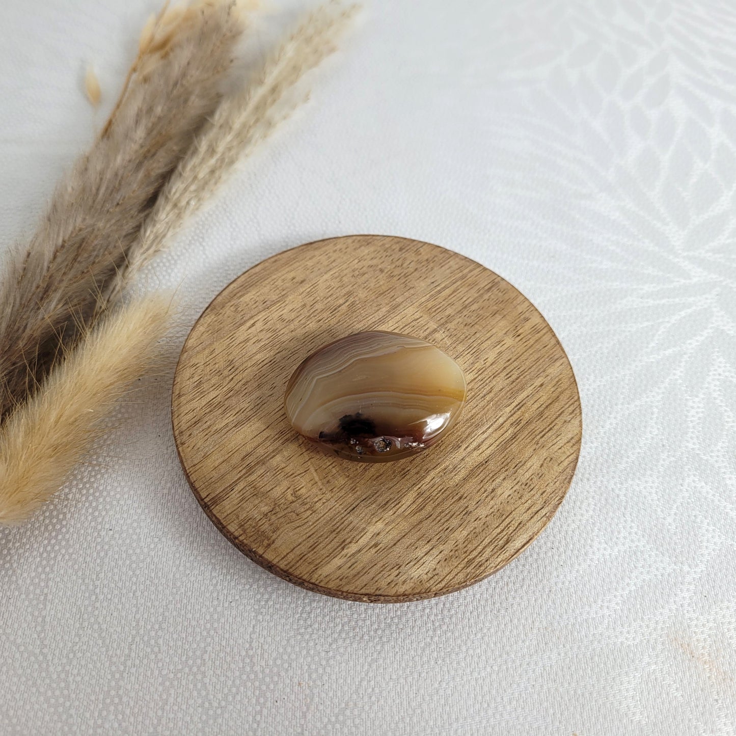 Dendriten Achat Handstein