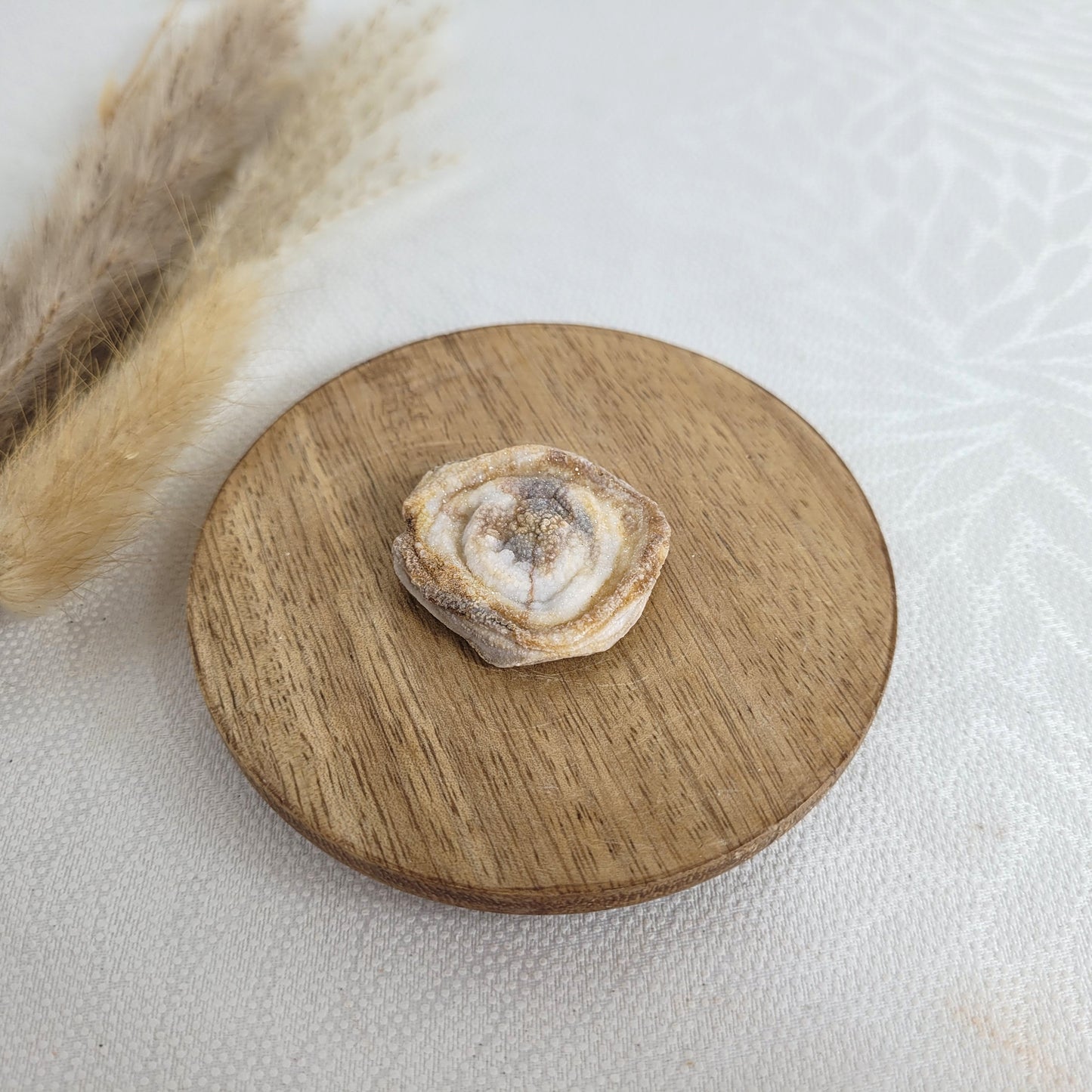 Chalcedon Rose A-Qualität 3,4x3,8cm
