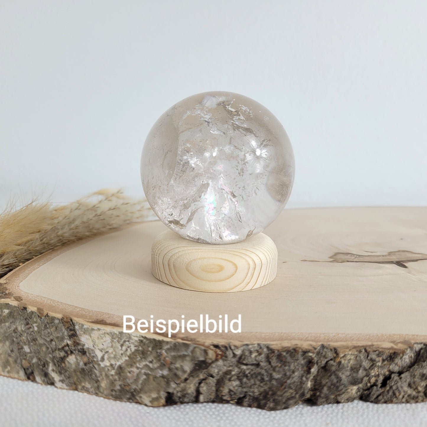 Fichtenholz Kugelständer für Edelsteinkugeln