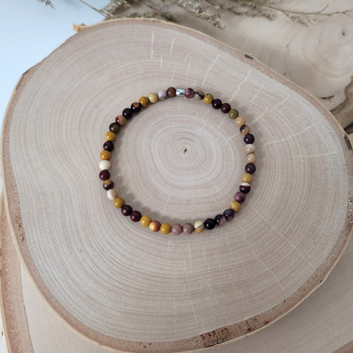 Mookait Armband Kugeln 4 mm