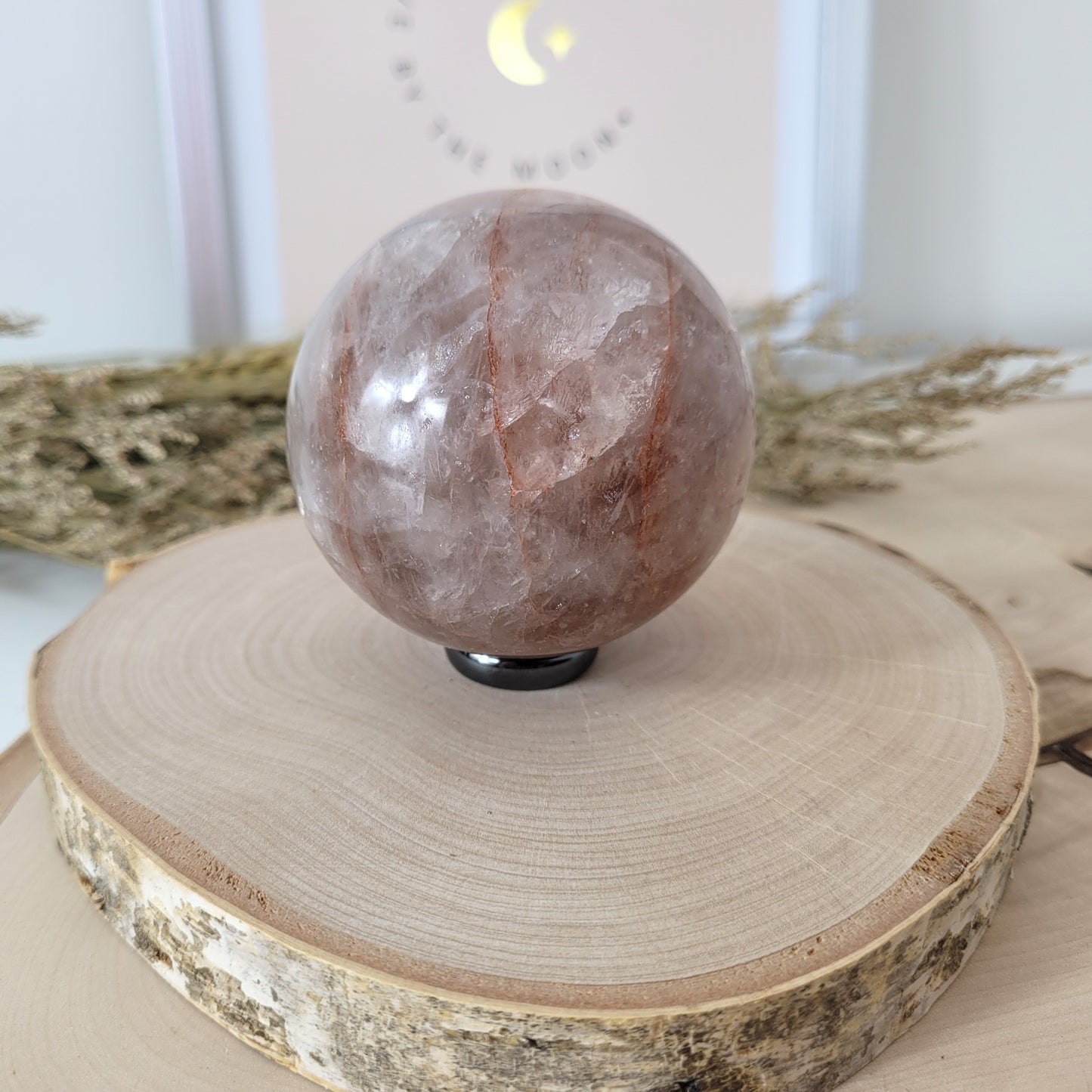 Feuerquarz Red Healer Kugel 6,6cm Durchmesser