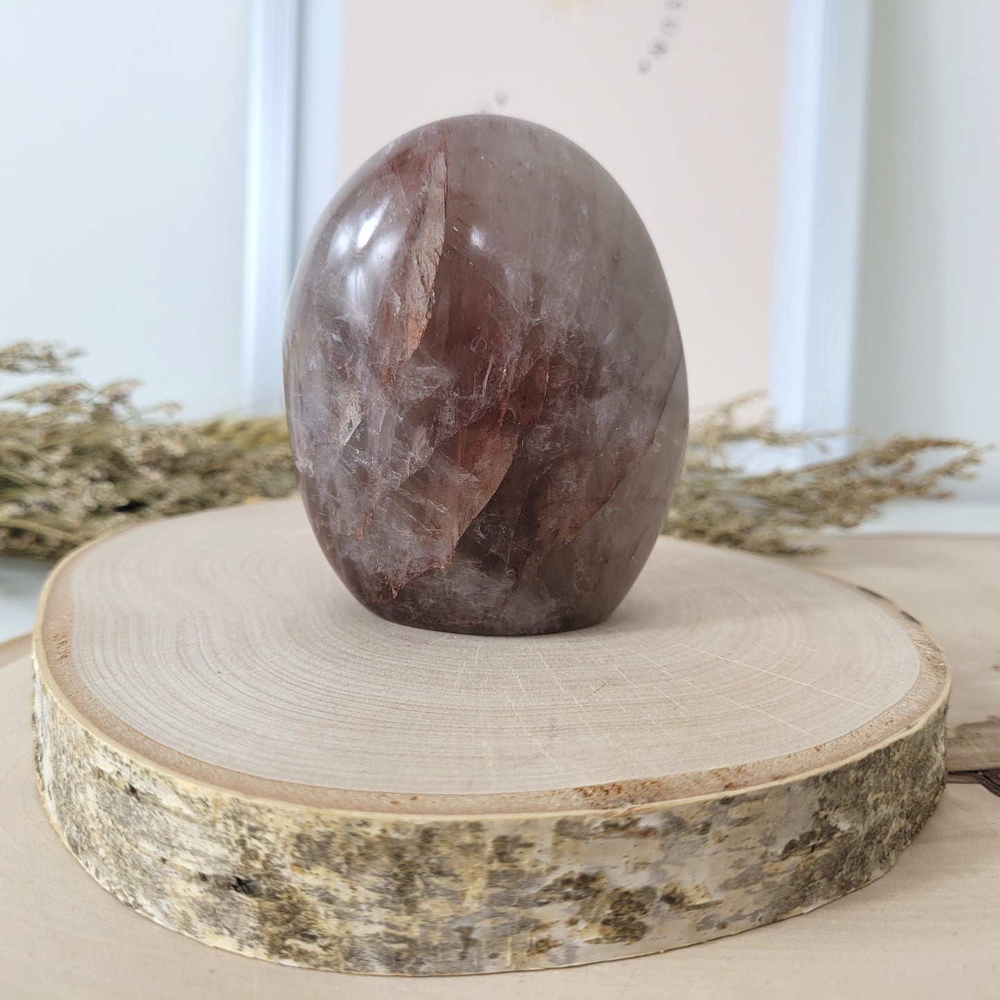 Feuerquarz Red Healer Freiform 8 x 6,3cm, 329g