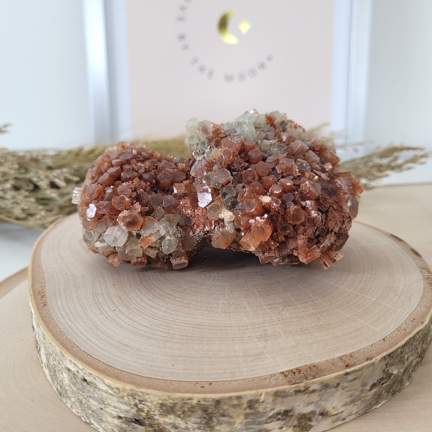 Aragonit Kristall Igelkristall 10,2 x 6,8cm, 413g