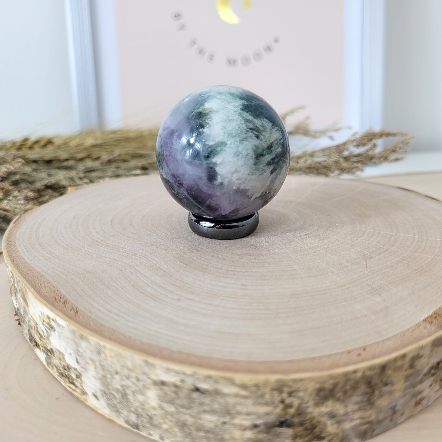 Fluorit Kugel 4 cm Durchmesser, 111g