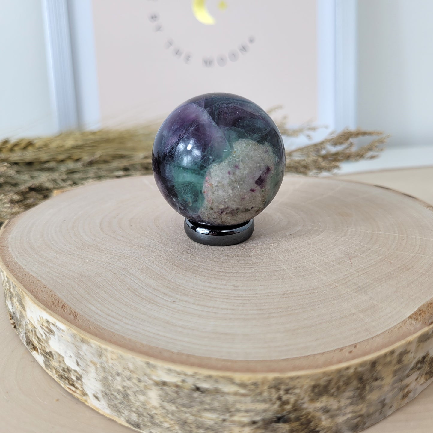 Fluorit Kugel 4 cm Durchmesser, 112g