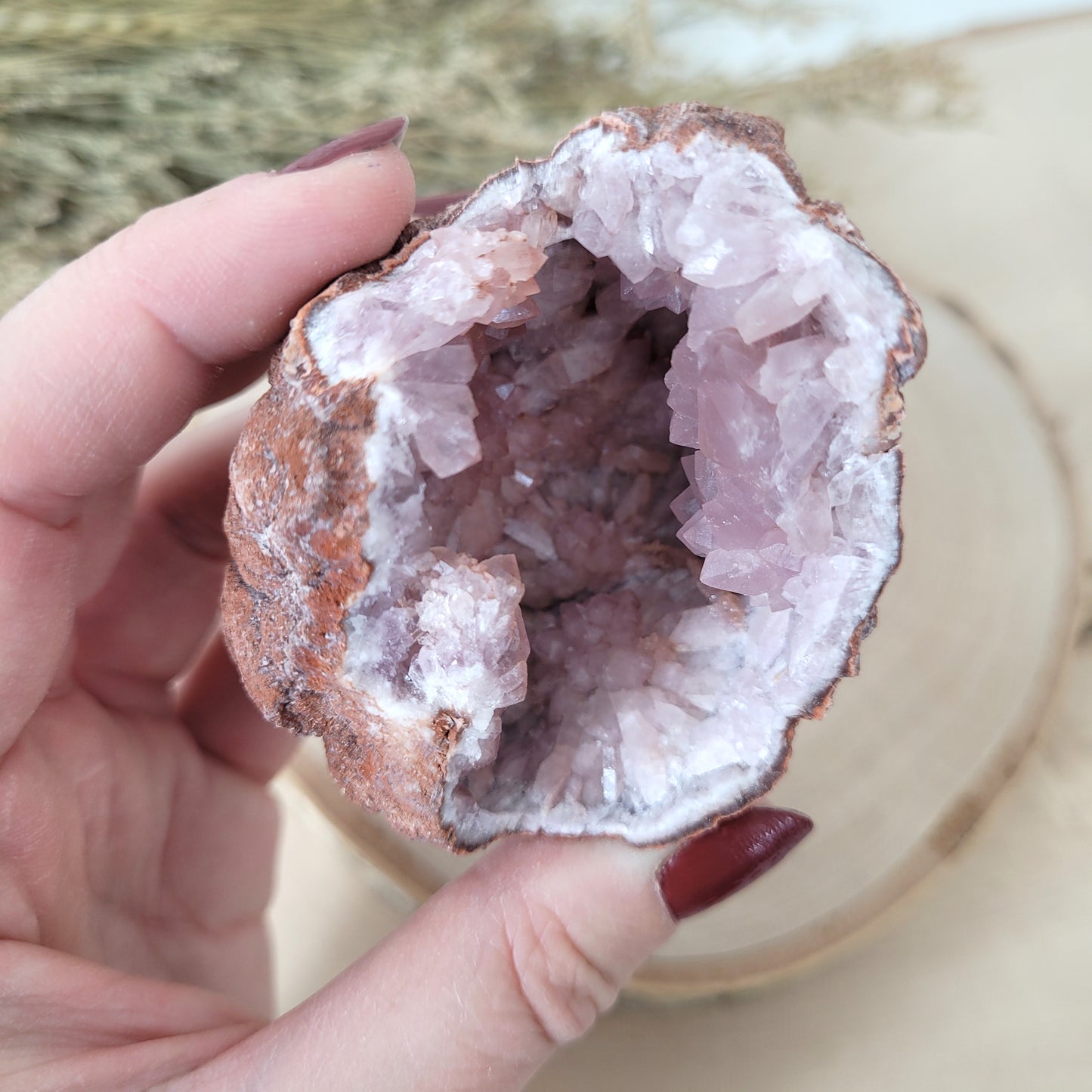 Pink Amethyst Geode 6,5 x 5cm