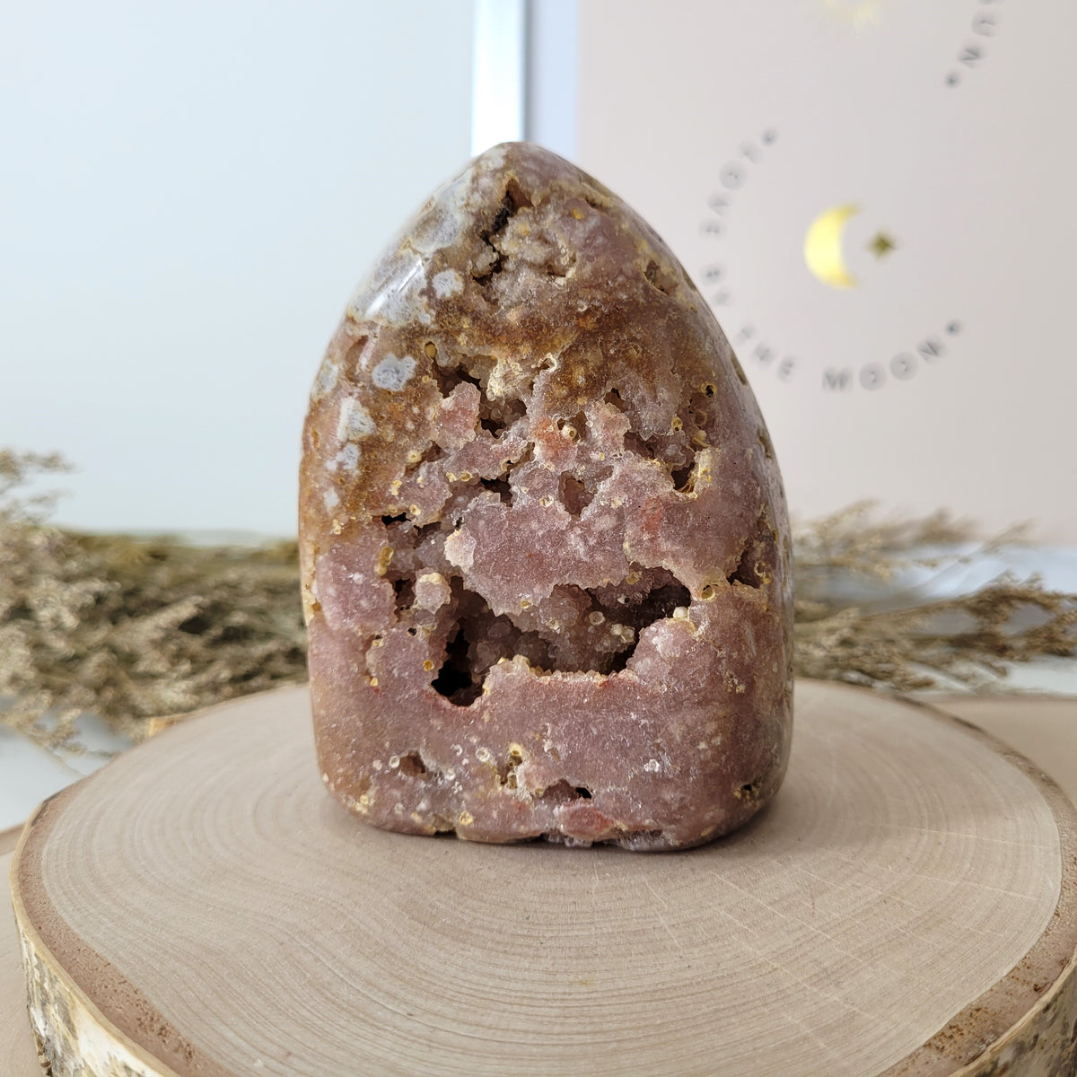 Pink Amethyst Freiform 9,7 x 6,9cm, 519g