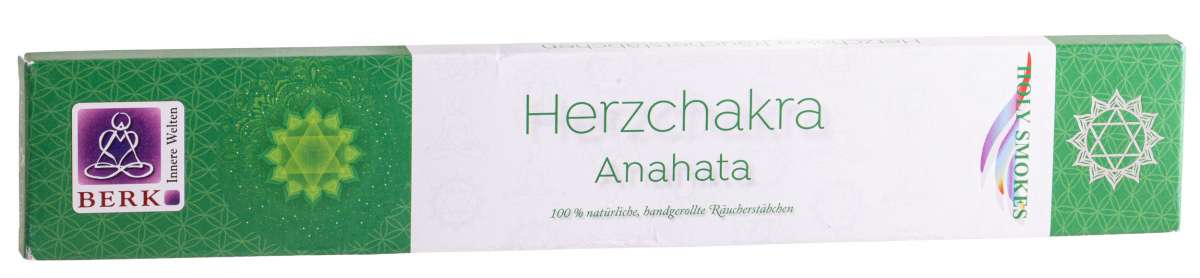 Holy Smokes Räucherstäbchen Herzchakra