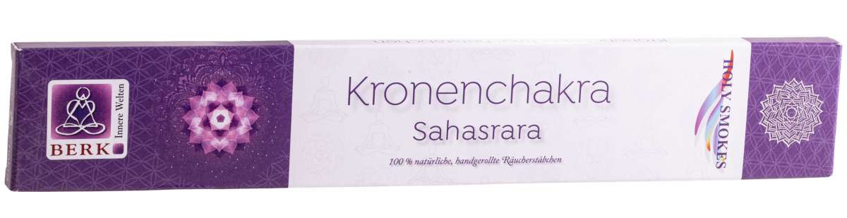 Holy Smokes Räucherstäbchen Kronenchakra