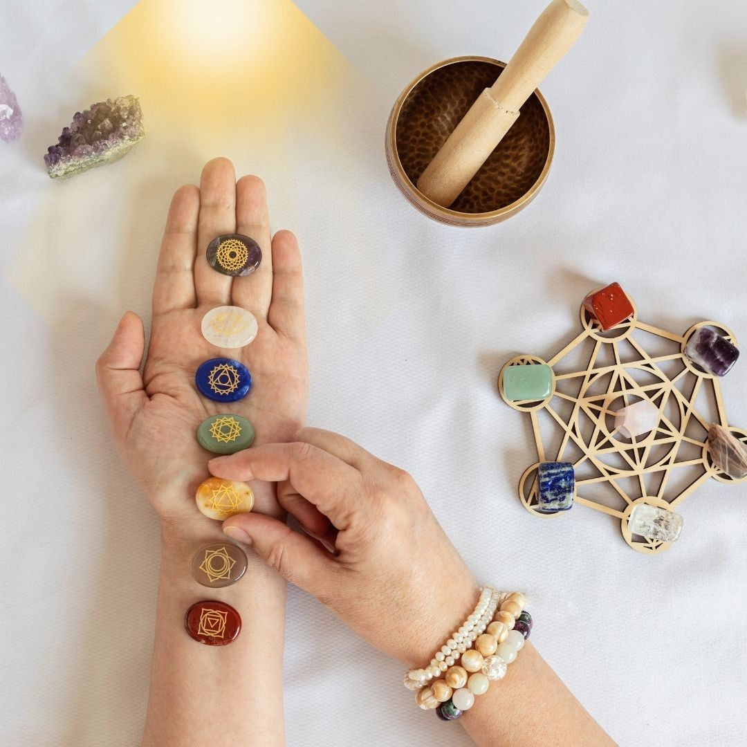 Chakren und Kristalle