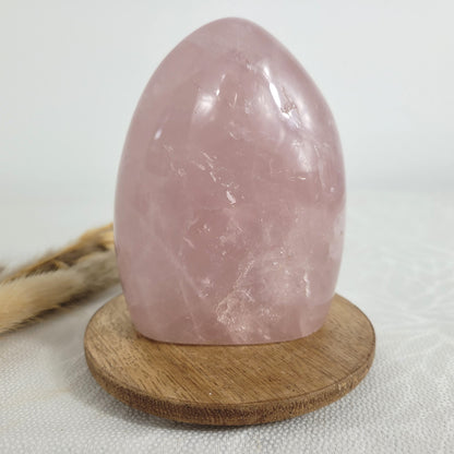 Rosenquarz Freiform