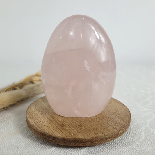Rosenquarz Freiform