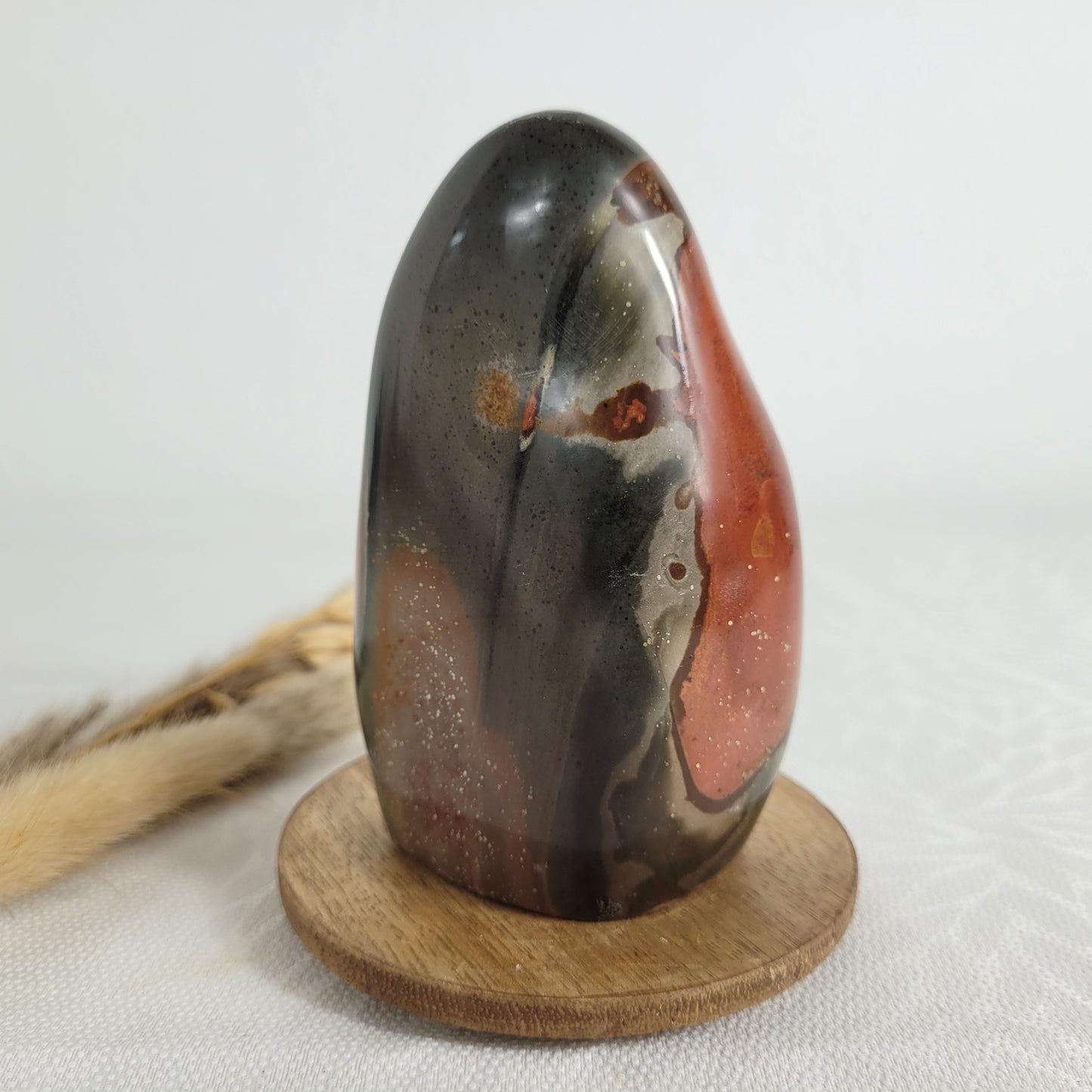 Polychrom Jaspis Freiform