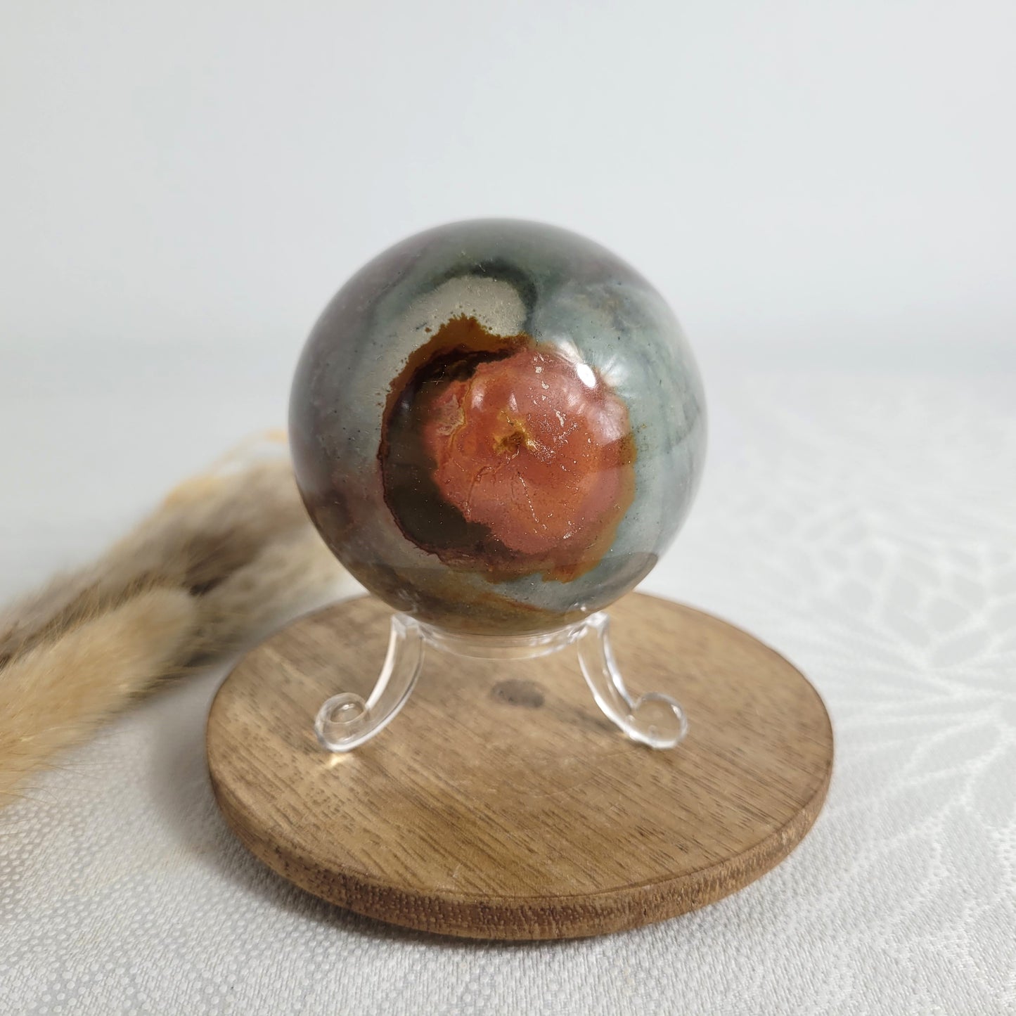 Polychrom Jaspis Kugel