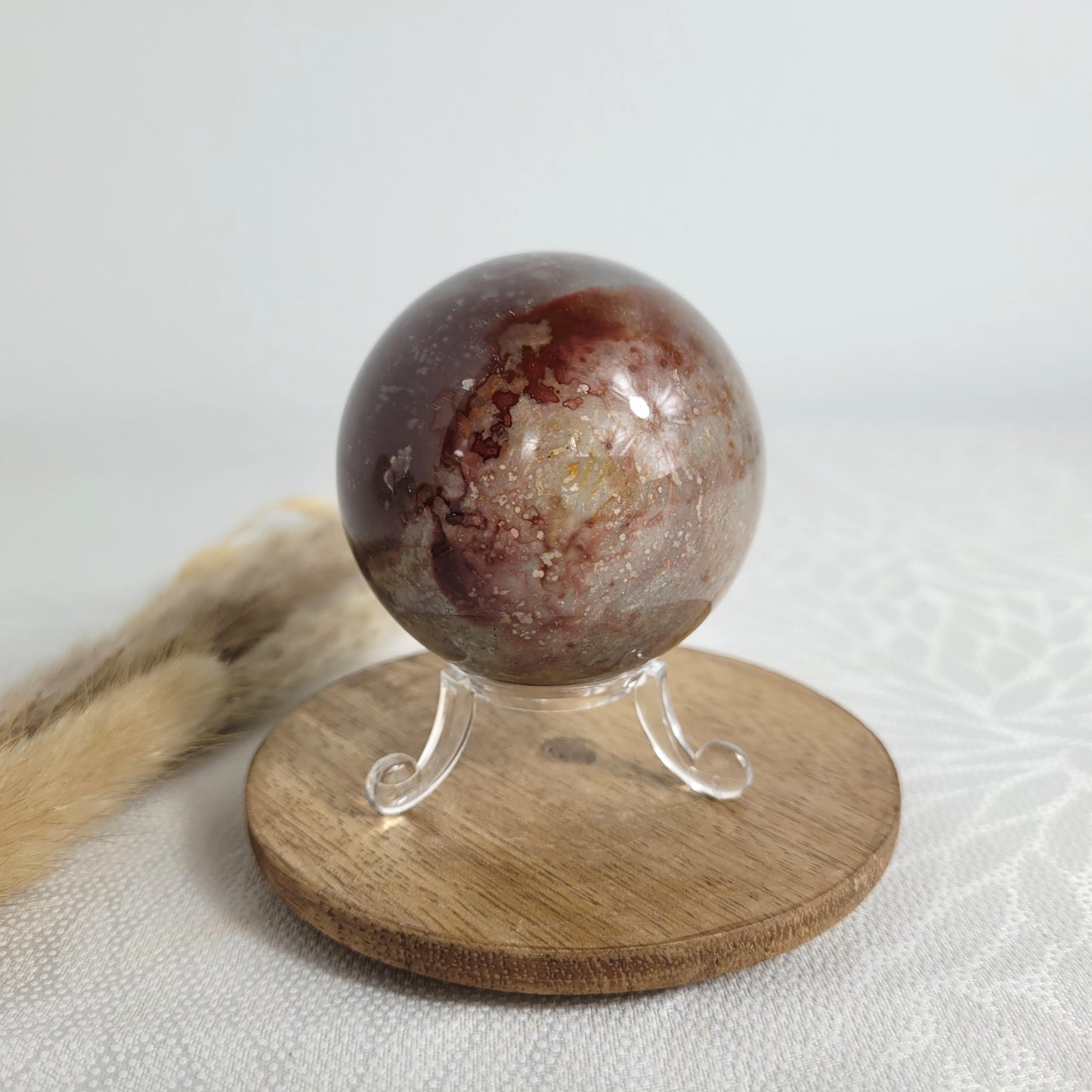 Polychrom Jaspis Kugel
