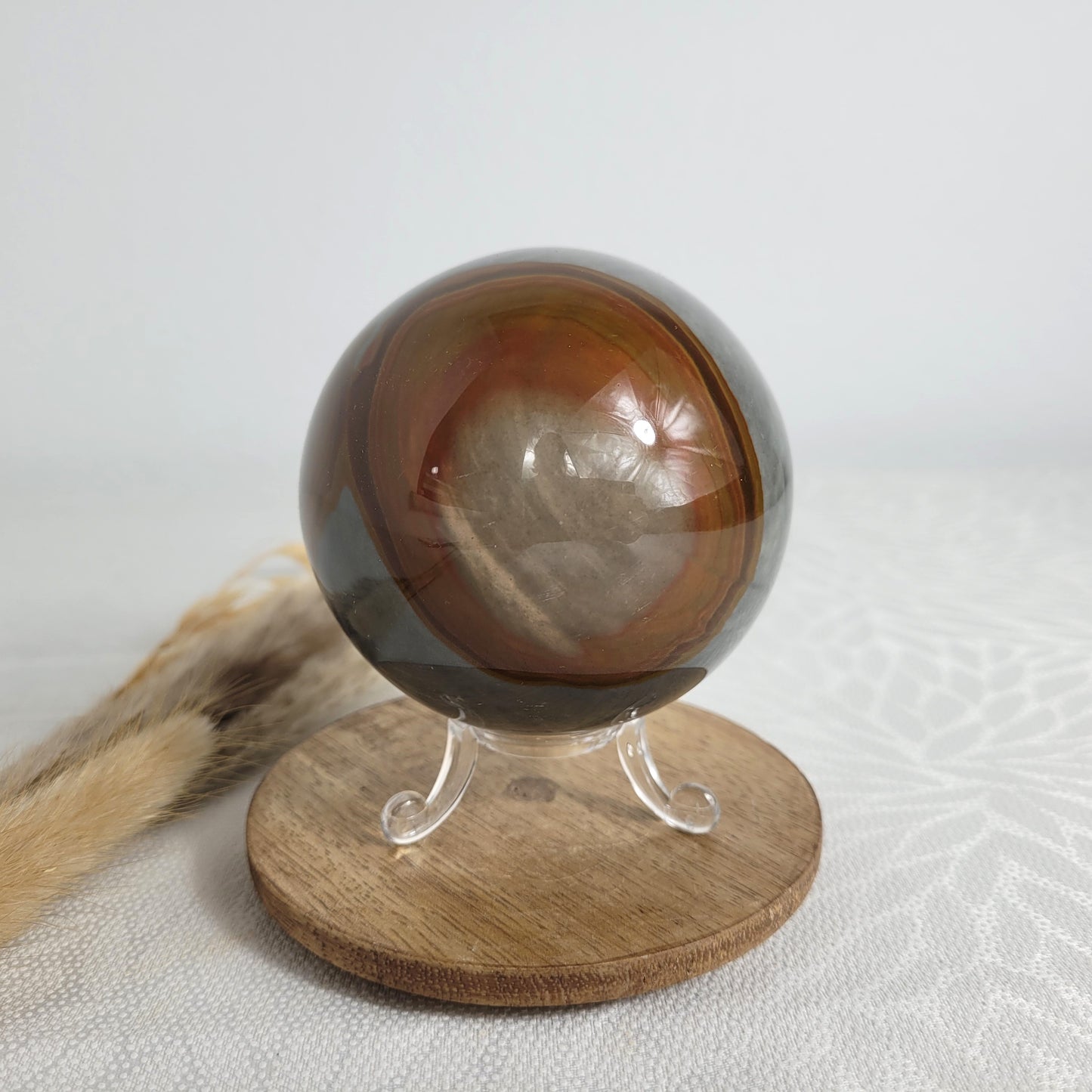 Polychrom Jaspis Kugel