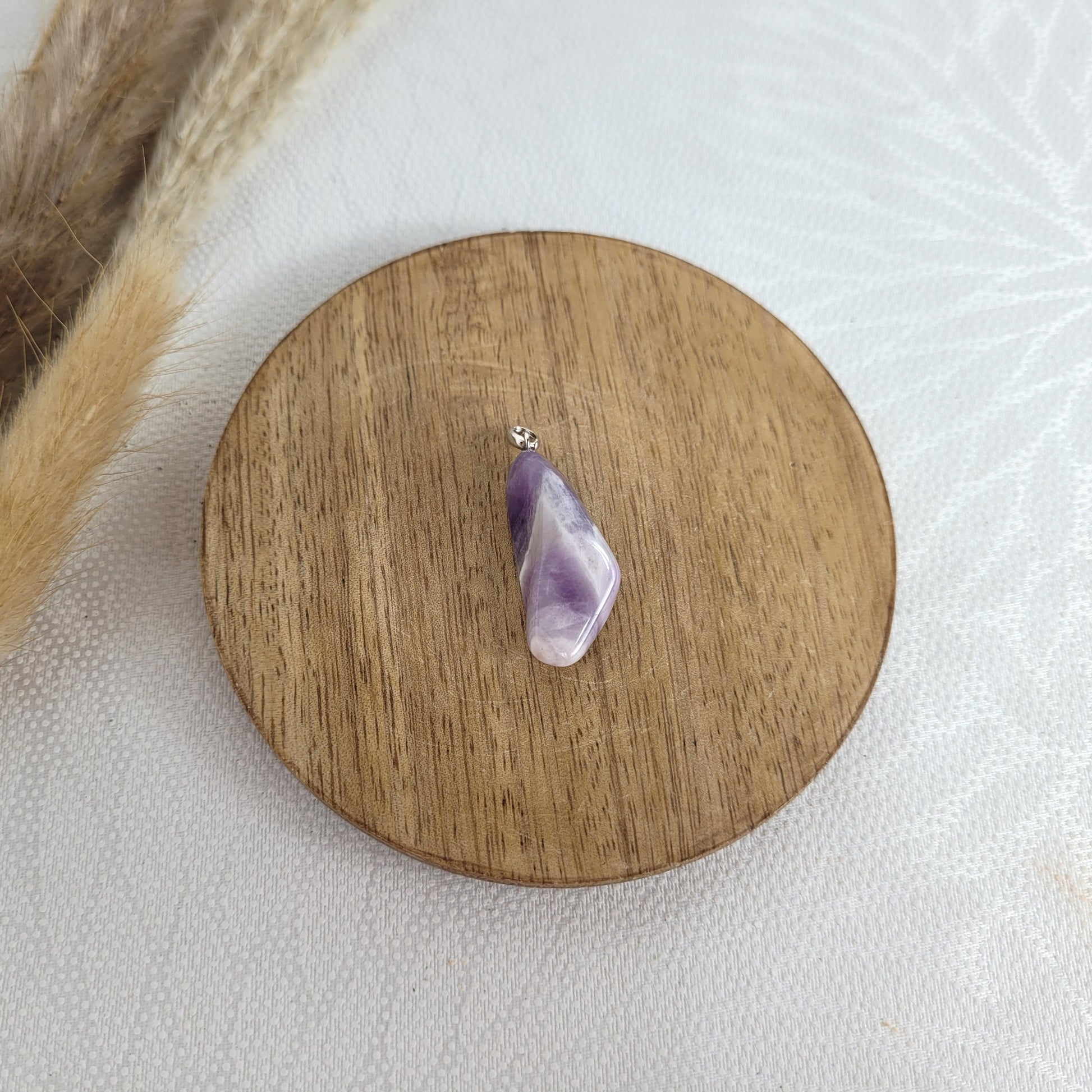 Amethyst Kettenanhänger Silber Schmuck