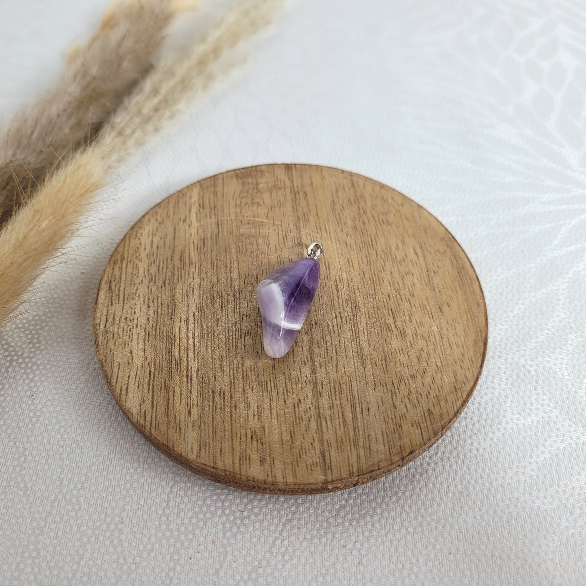 Amethyst Kettenanhänger Silber Schmuck