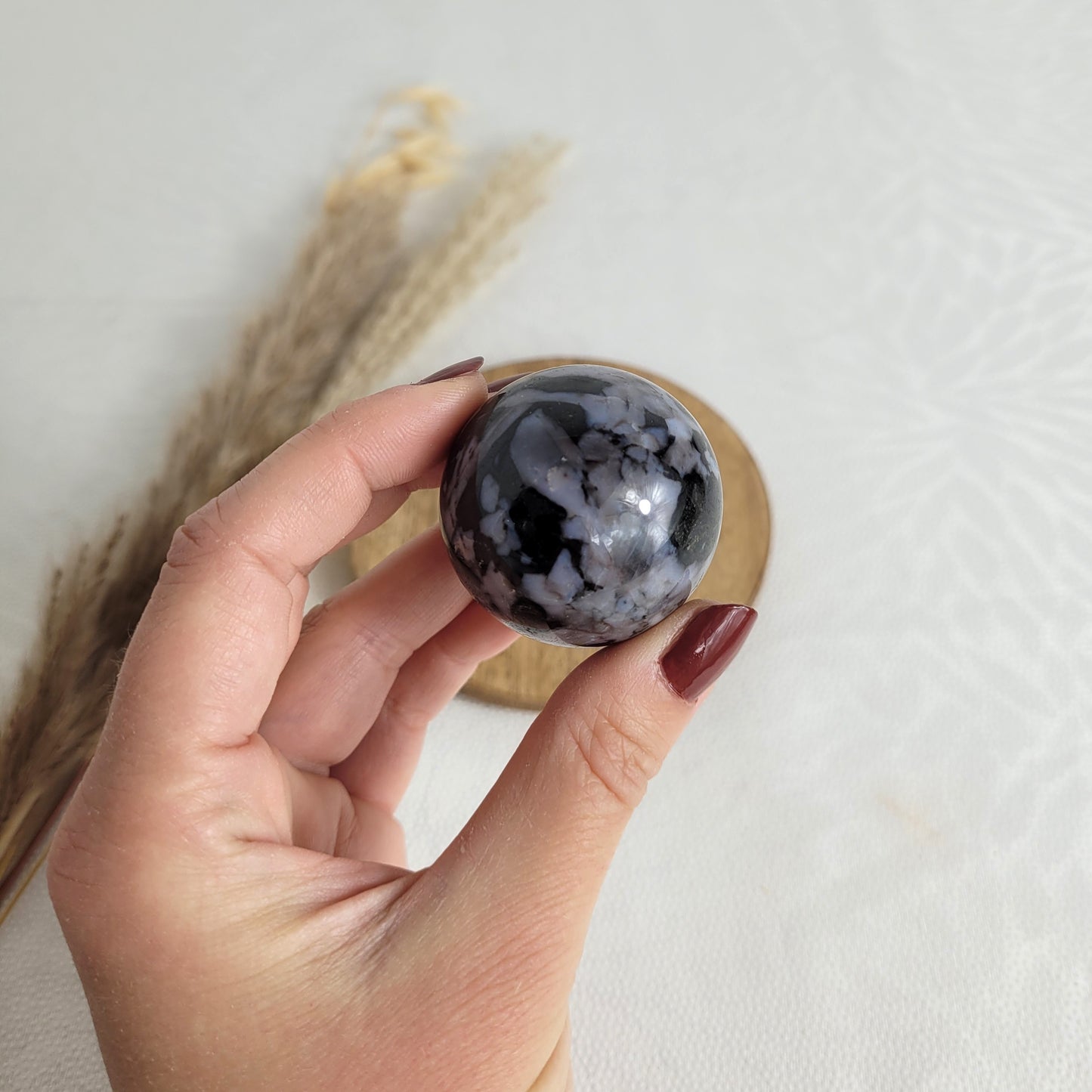 Indigo Gabbro Kugel