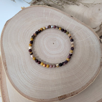 Mookait Armband Kugeln 4 mm