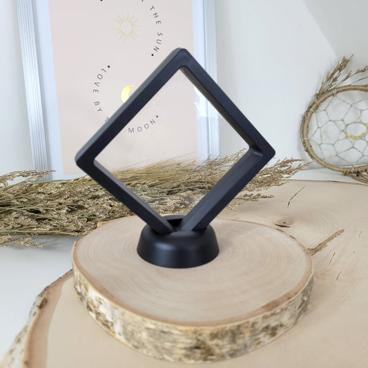 Schweberahmen 9x9cm mit Standfuss