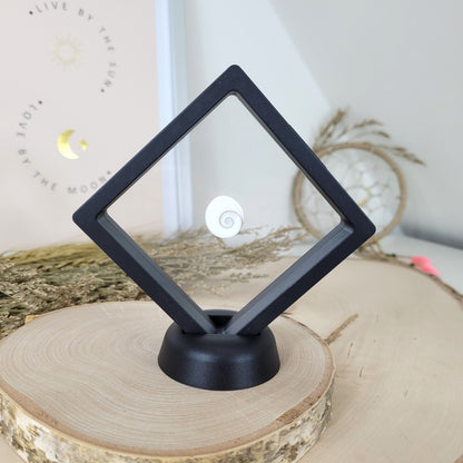 Schweberahmen 9x9cm mit Standfuss