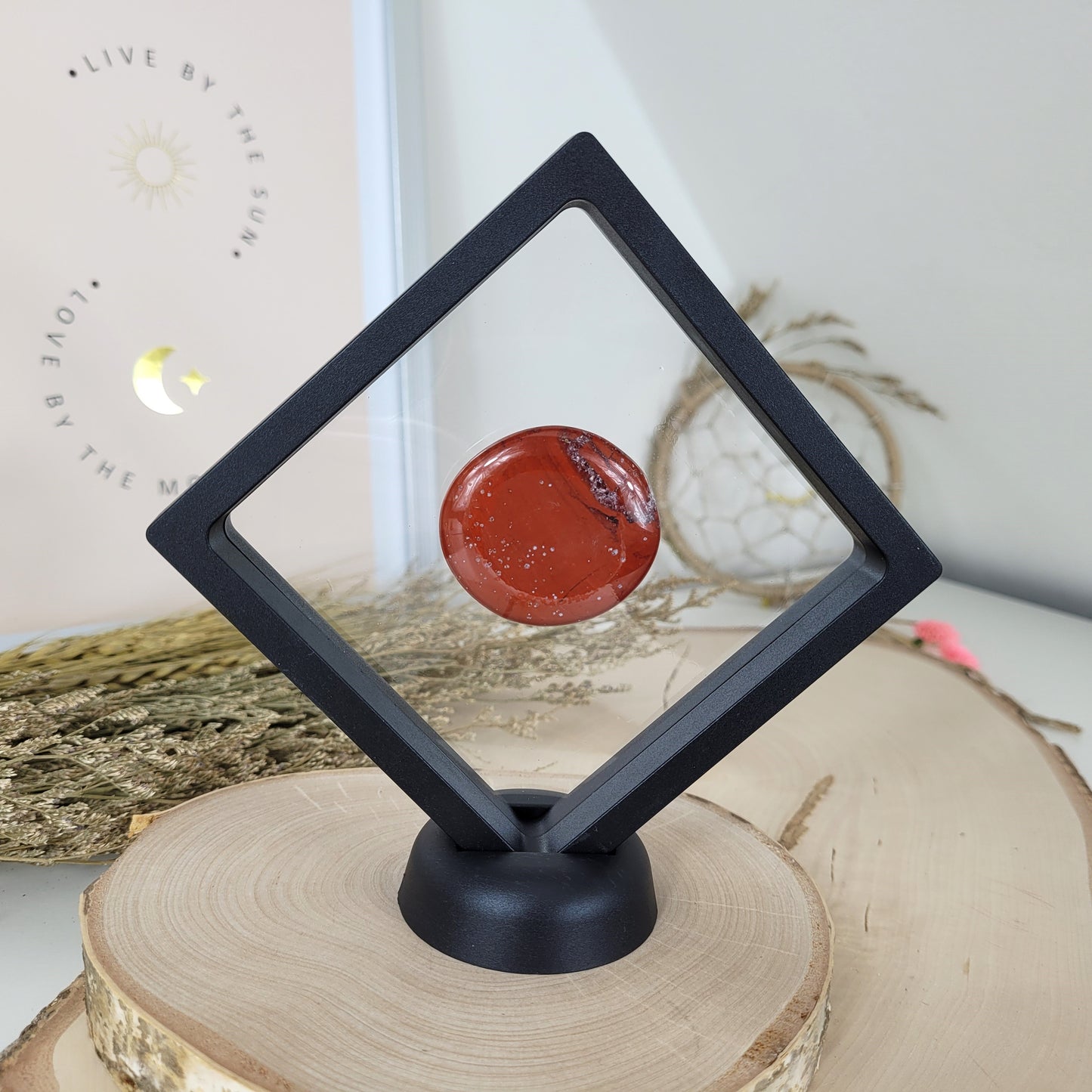 Schweberahmen 11x11cm mit Standfuss