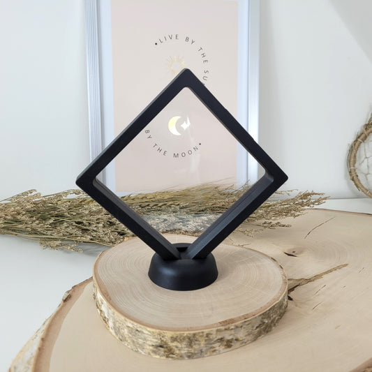 Schweberahmen 11x11cm mit Standfuss