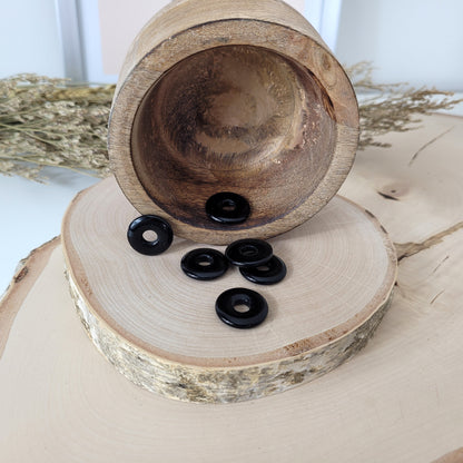 Obsidian Donut 1,9cm