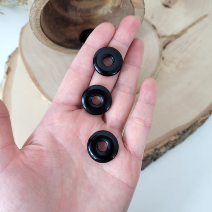 Obsidian Donut 1,9cm