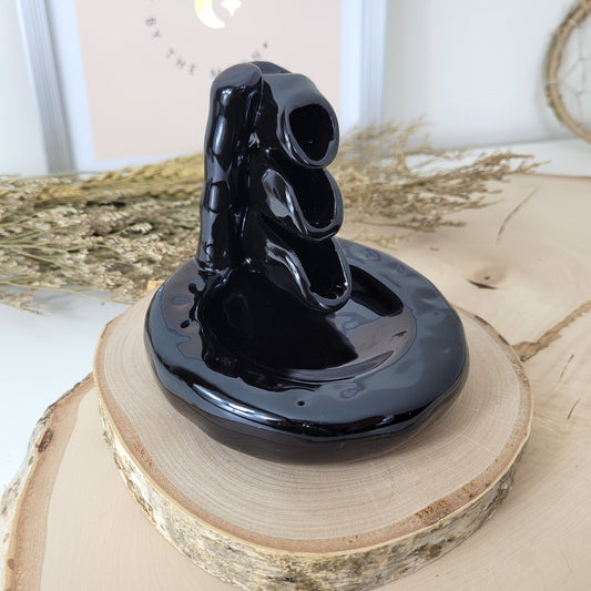 Backflow Kegelhalter Wasserfall, Keramik, glasiert