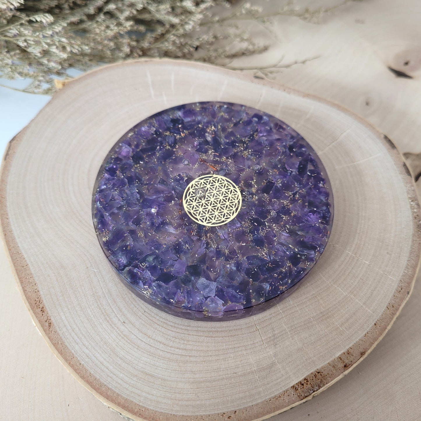 Orgon Untersetzer Amethyst