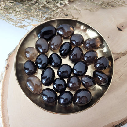 Rauchquarz Extra-Qualität Trommelstein