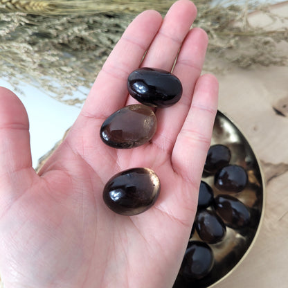 Rauchquarz Extra-Qualität Trommelstein