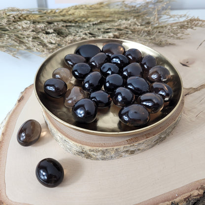 Rauchquarz Extra-Qualität Trommelstein