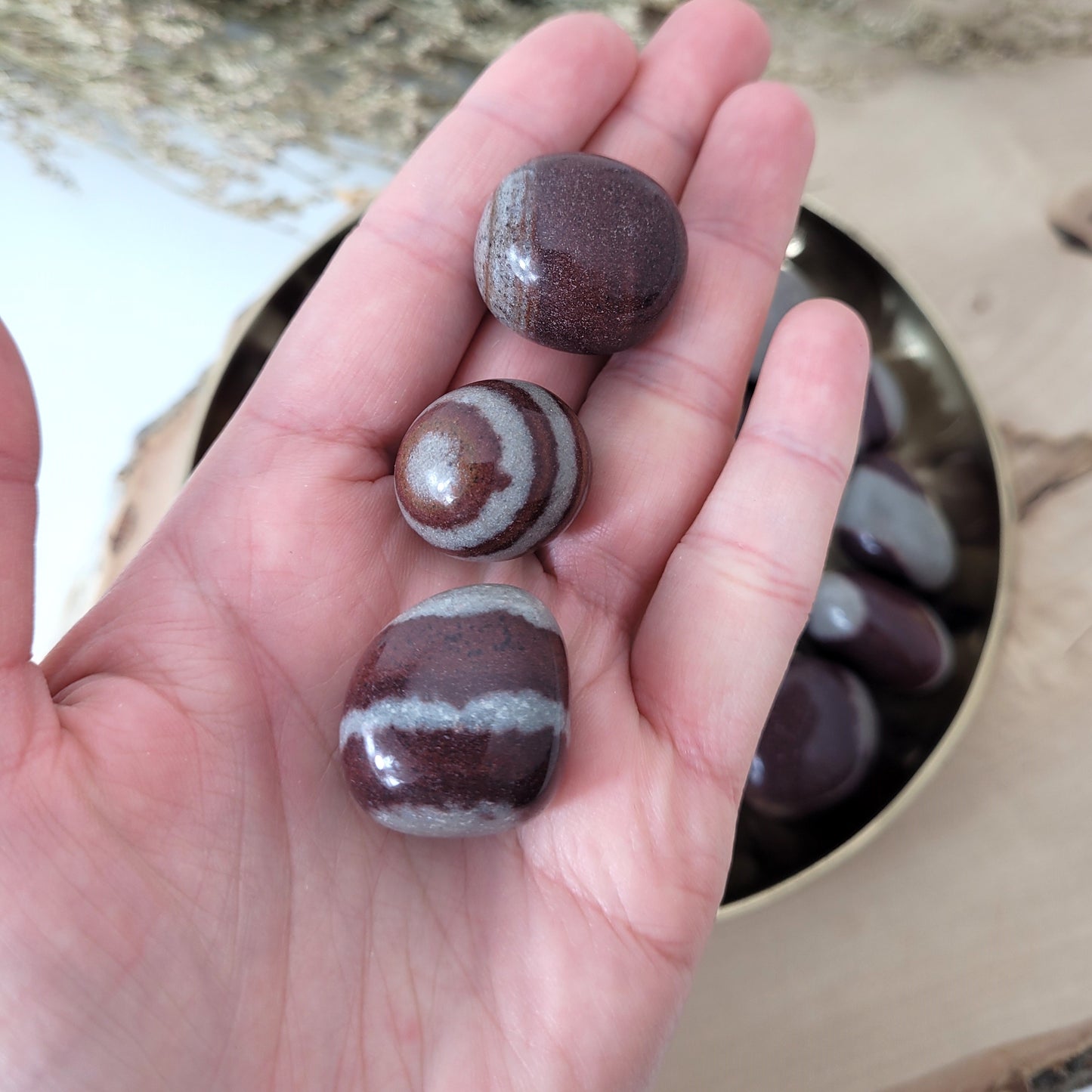 Shiva Stone Trommelstein