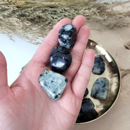 Pegmatit Nephelin Syenit Trommelstein