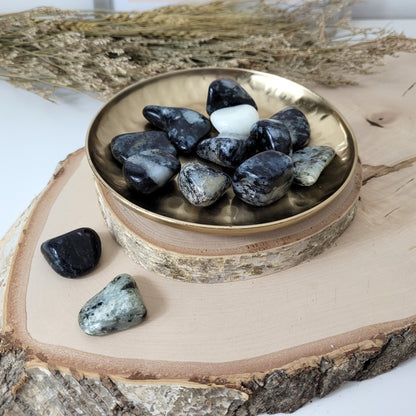 Pegmatit Nephelin Syenit Trommelstein