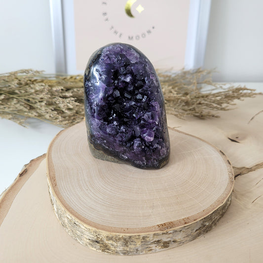 Amethyst Kristalldruse 8,8 x 6,5cm, 512g
