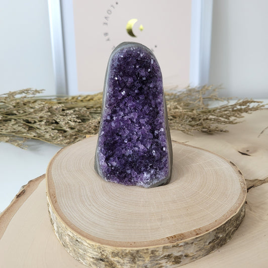 Amethyst Kristalldruse 9,6 x 6cm, 392g
