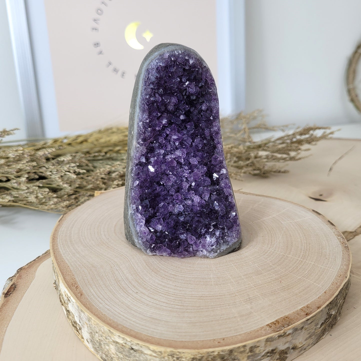Amethyst Kristalldruse 9,6 x 6cm, 392g