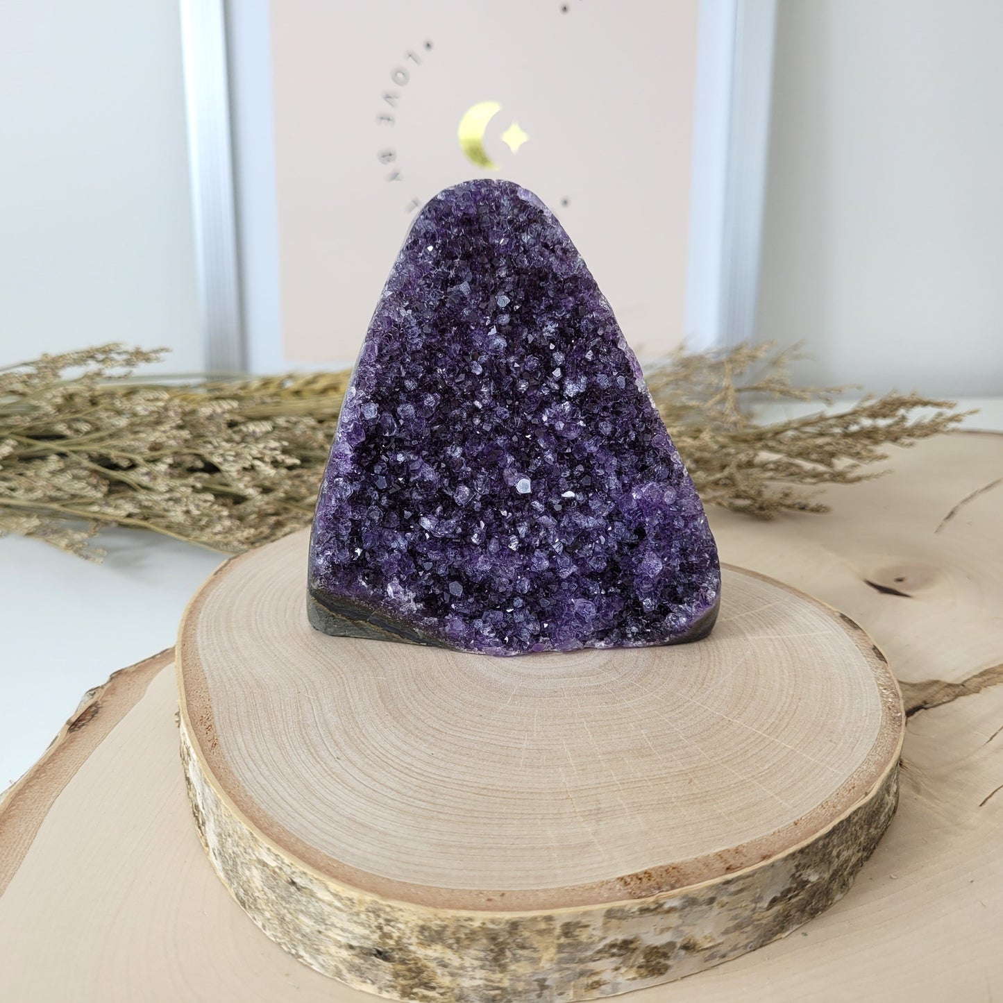 Amethyst Kristalldruse 9,3 x 8,8cm, 498g