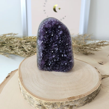 Amethyst Kristalldruse 9,1 x 6,4cm, 494g