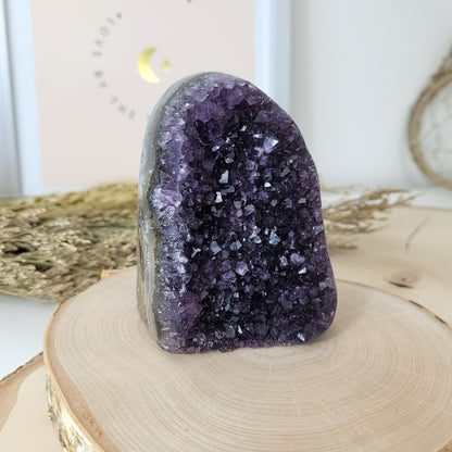 Amethyst Kristalldruse 9,1 x 6,4cm, 494g